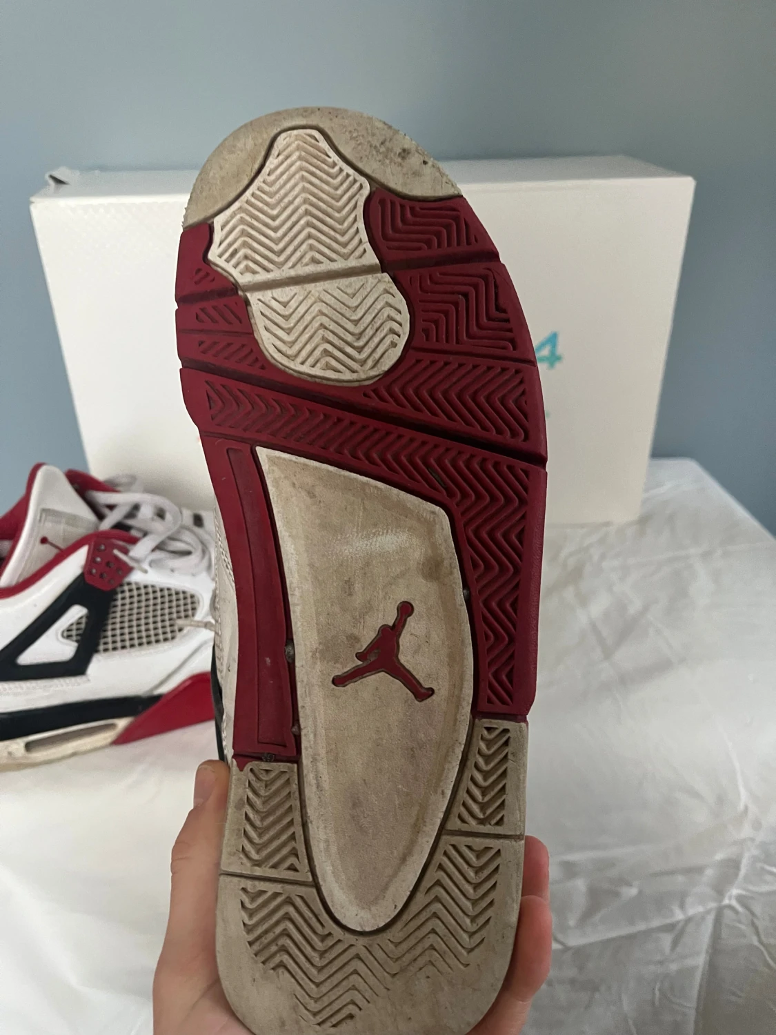 Nike jordan 4 fire red 2012 - 3