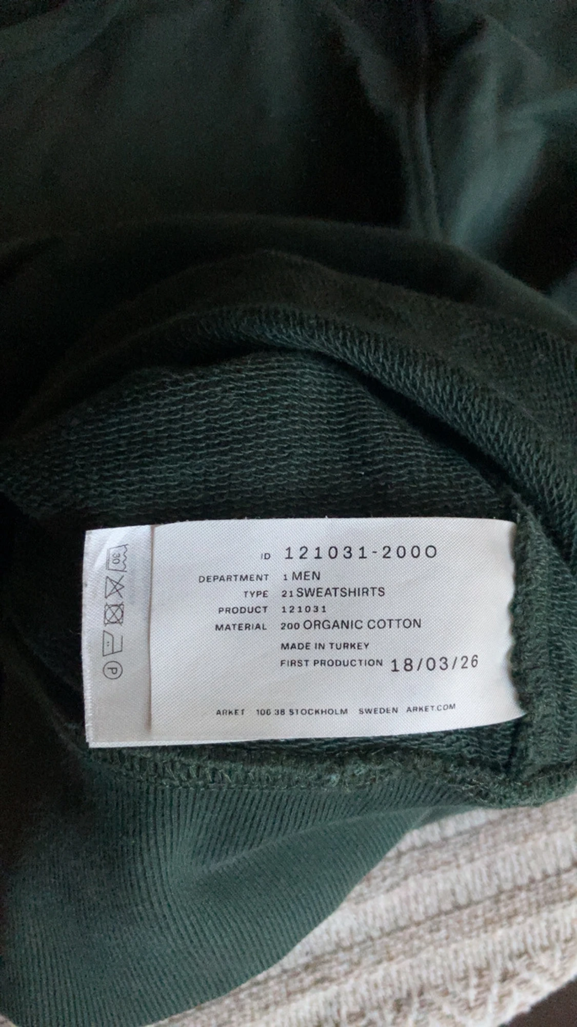 Sweatshirt från ARKET - 2