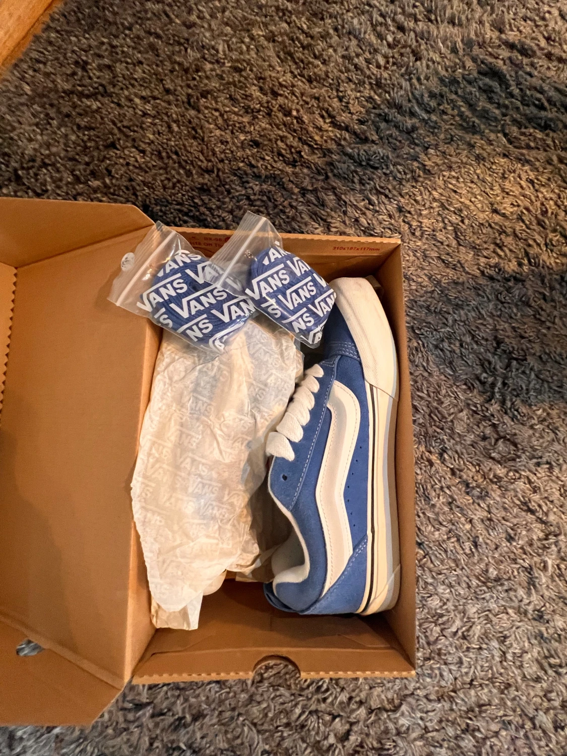 Blåa Vans knu skool  - 2