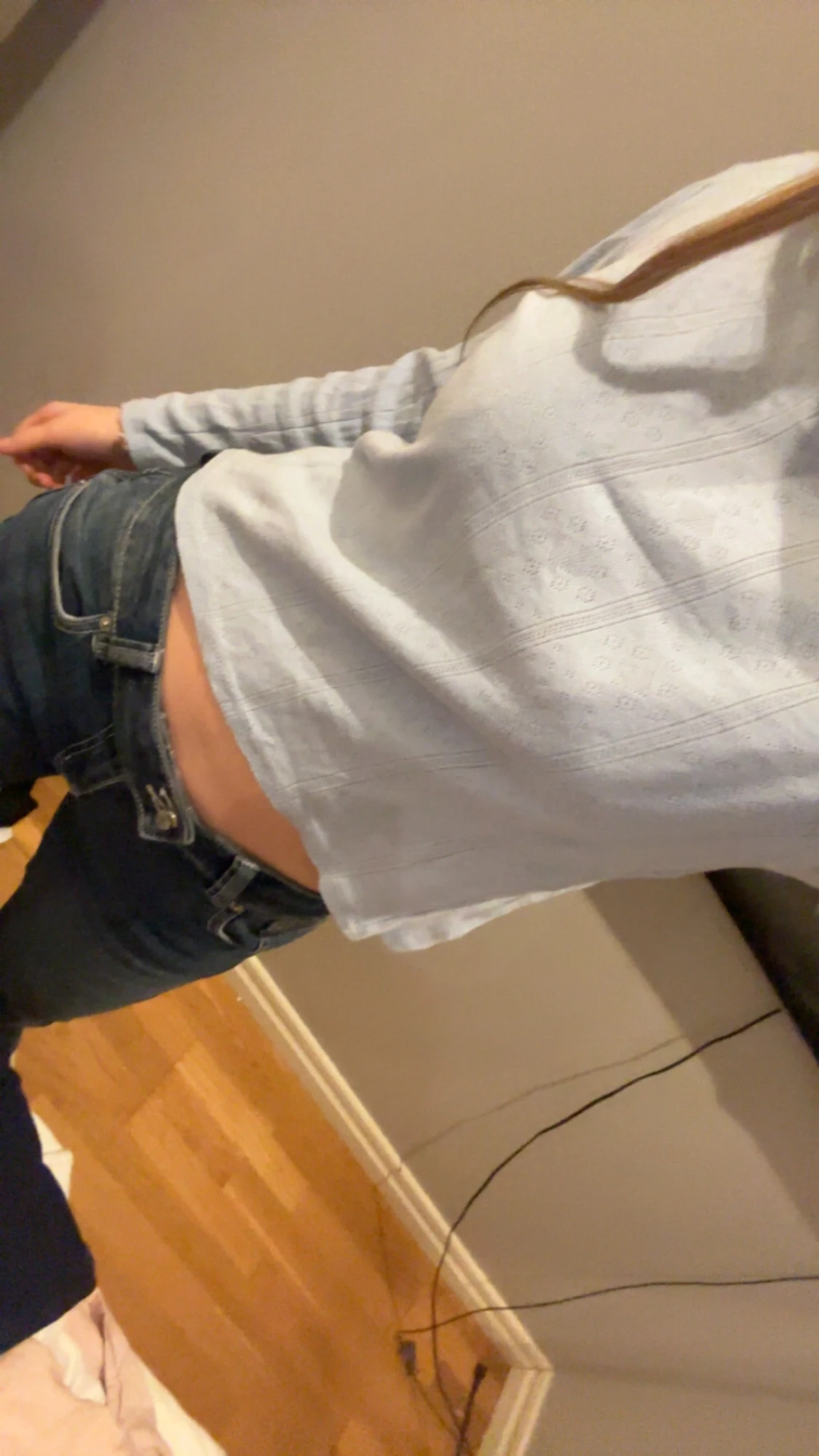 Ljusblå långärmad tröja från lager 157