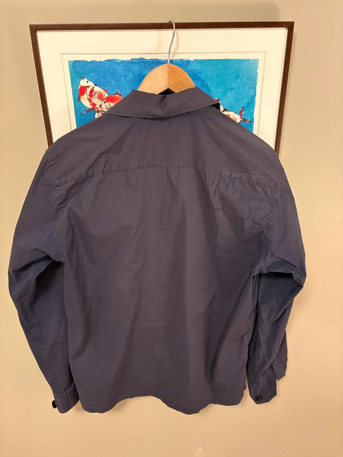 Mörkblå vindjacka från Eton - 2