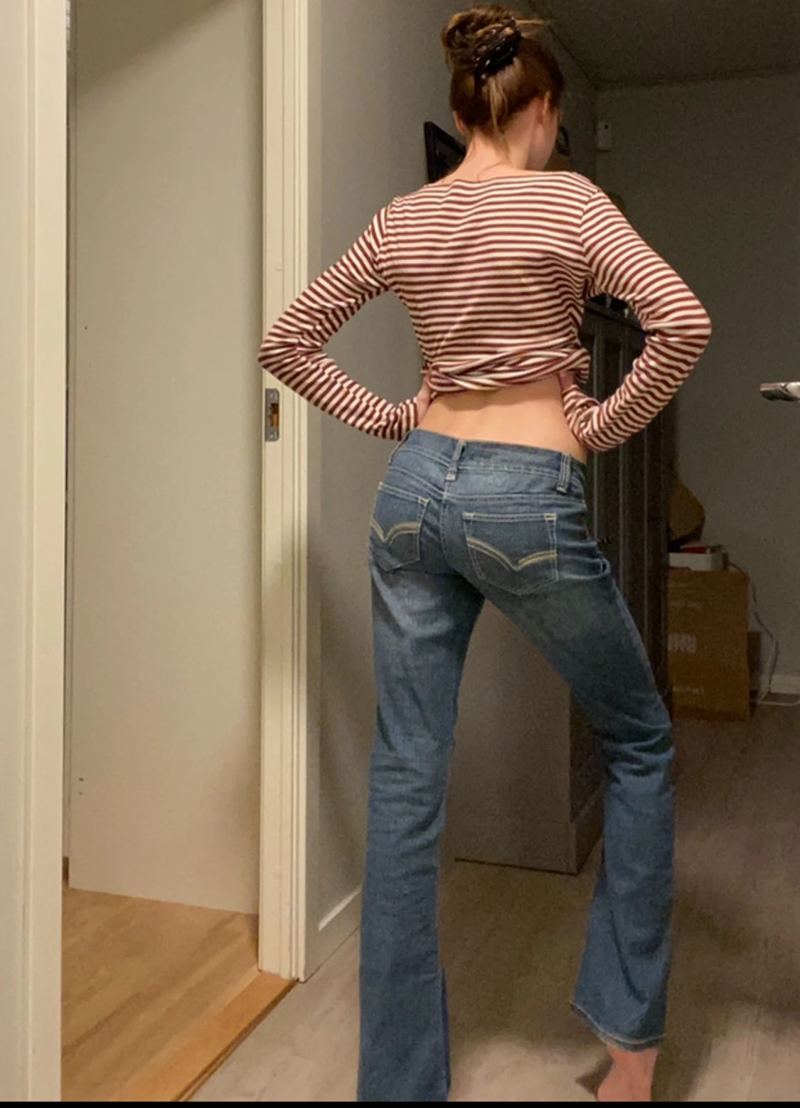Lågmidjade bootcut jeans no boundries  - 2