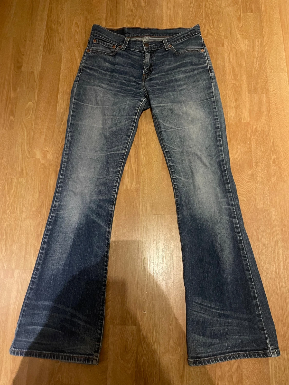 Levi's 529 bootcut jeans blå