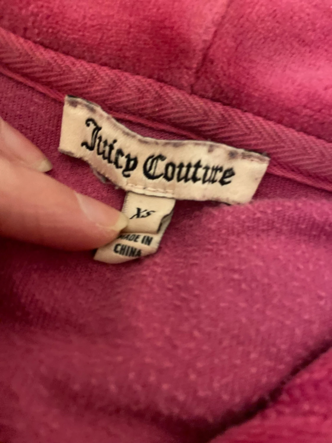 Juicy Couture rosa mjukiset - 5