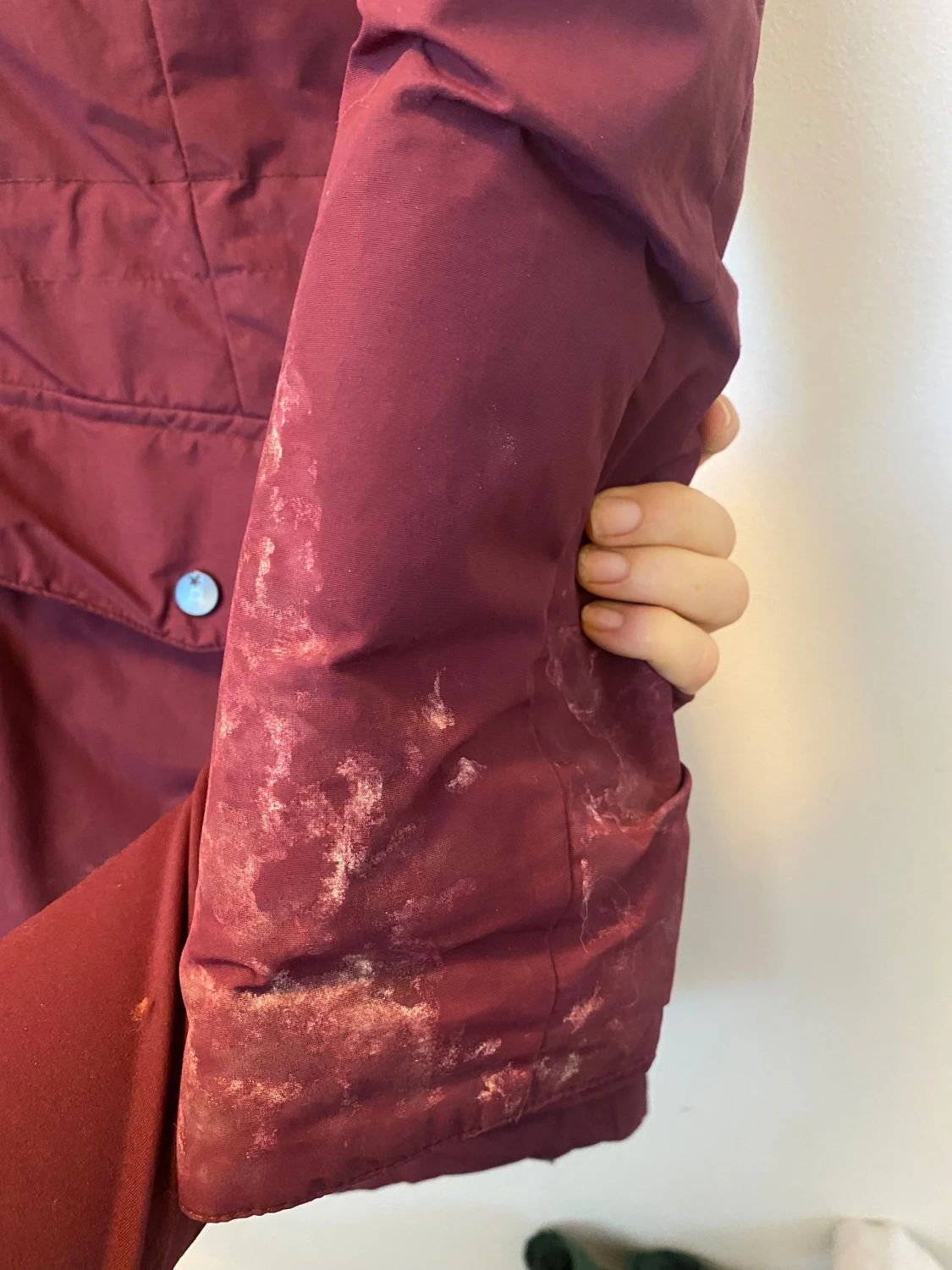 Vinröd parkasjacka från Everest - 4