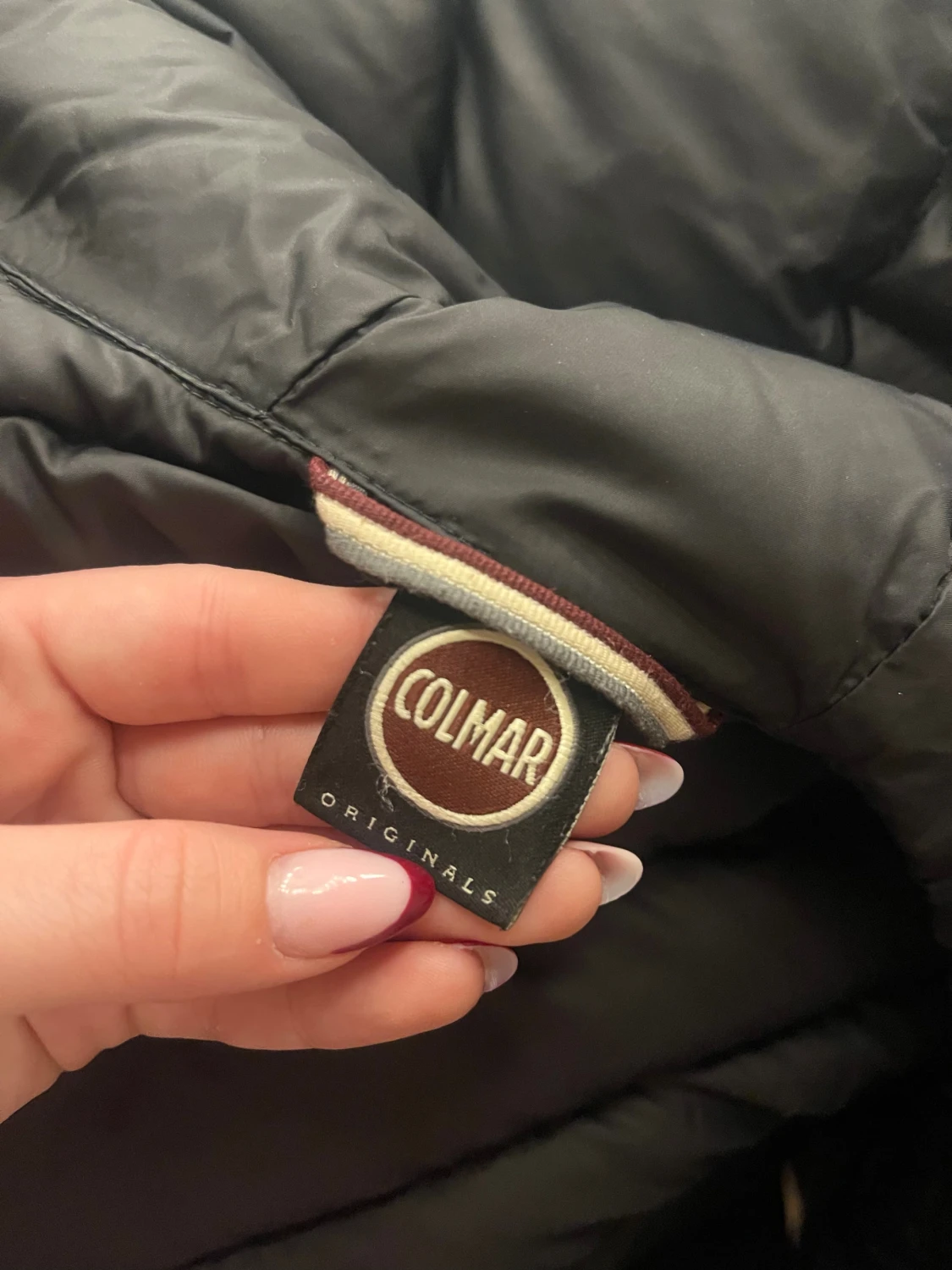 Mörkblå Colmar pufferjacka - 3