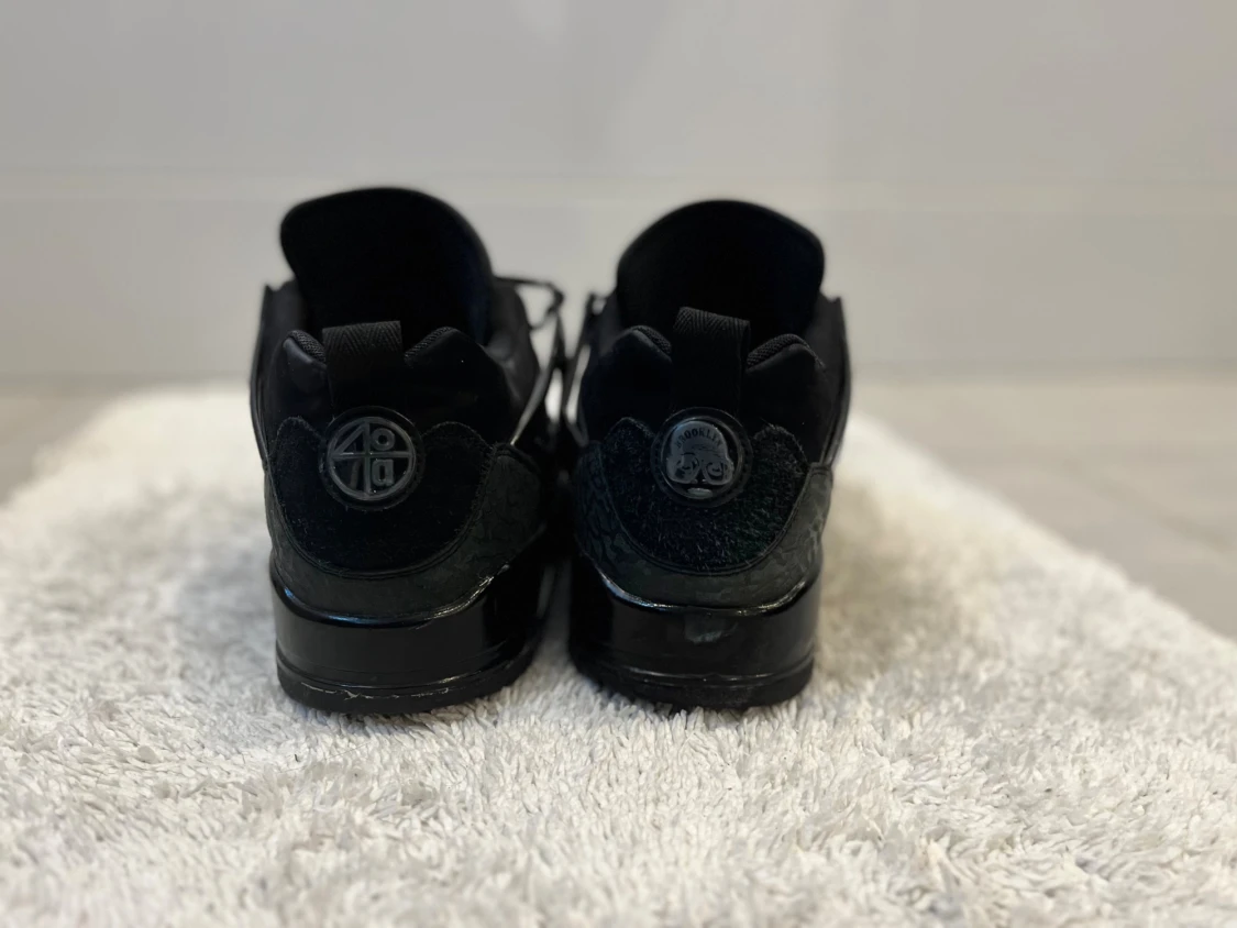 Svarta Nike Jordan 4 sneakers - 3