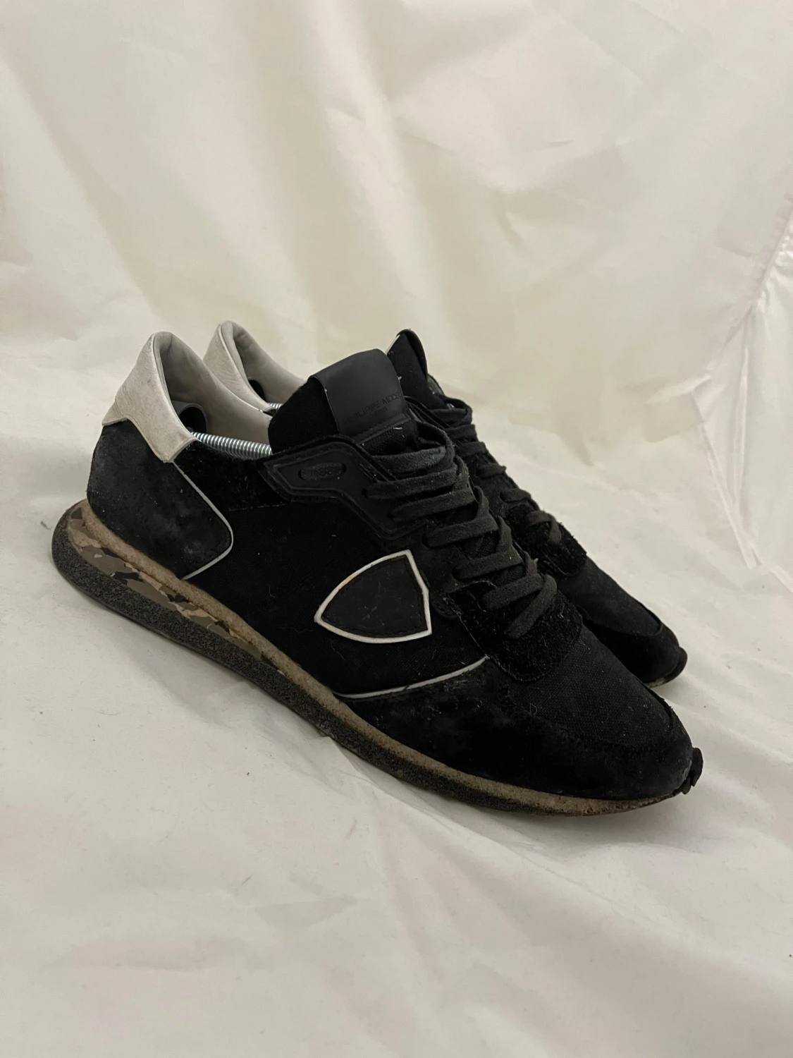 Philippe Model svarta sneakers - 1