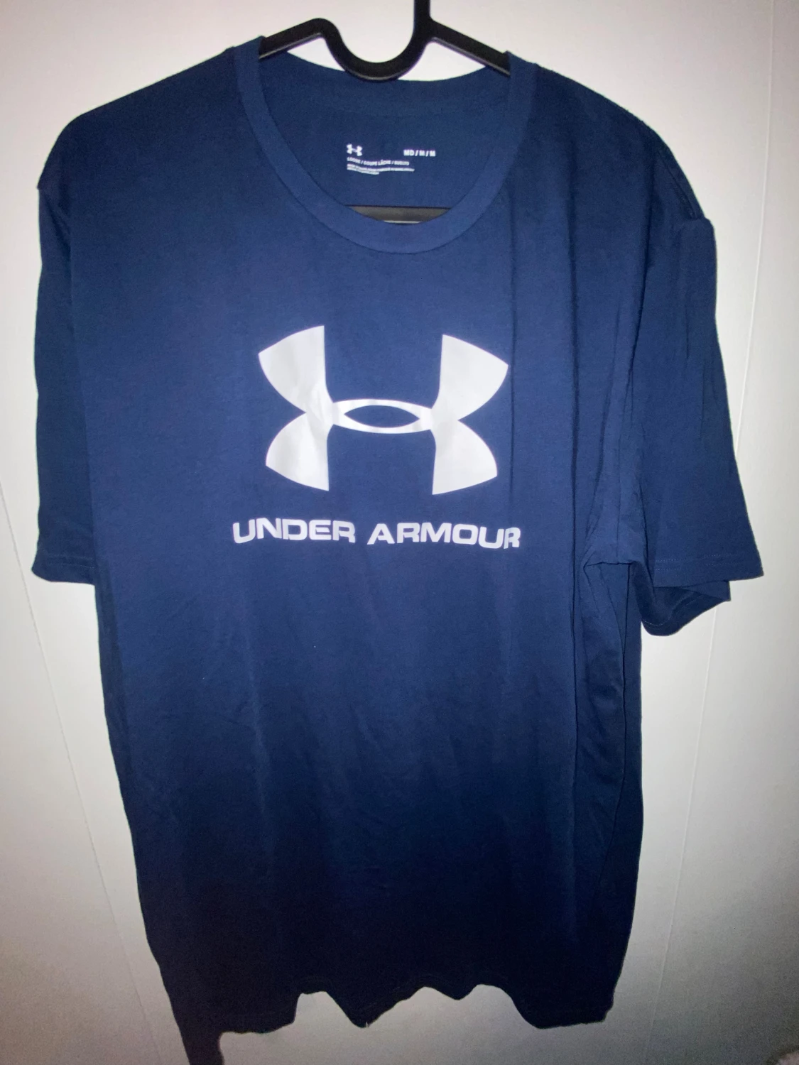 Blå Under Armour t-shirt med logga