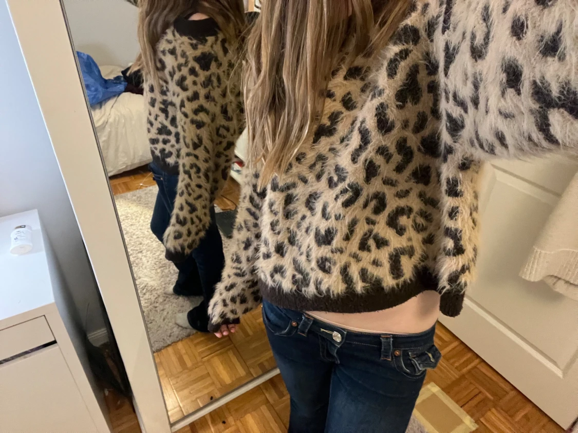 Leopardmönstrad tröja H&M - 3