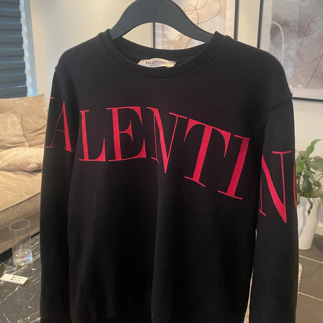 Svart Valentino sweatshirt
