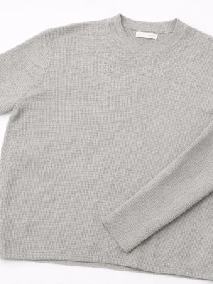 Ljusgrå stickad tröja S - Ljusgrå stickad tröja från Zara storlek S.