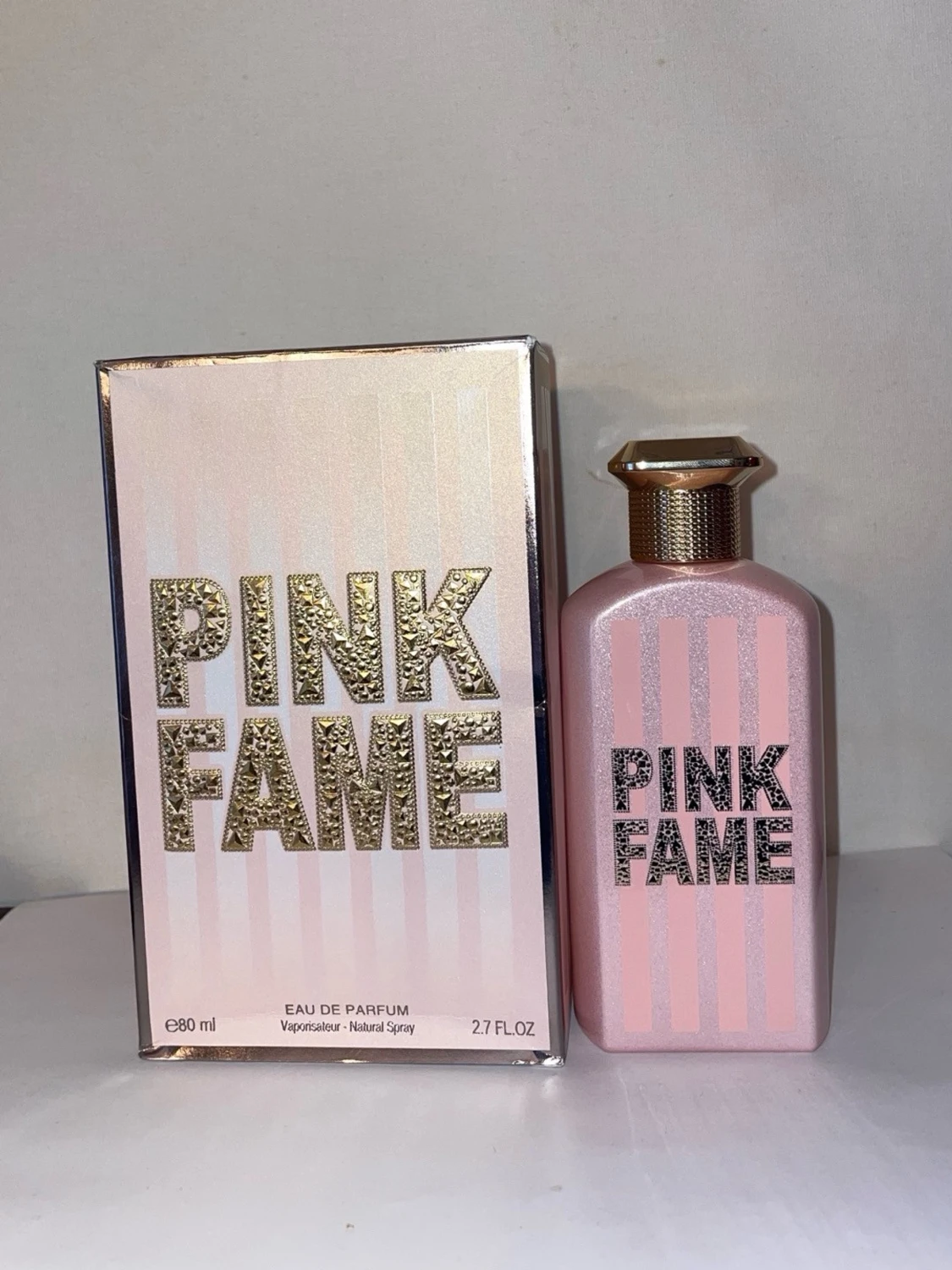 Pink Fame fragrance world 80ml