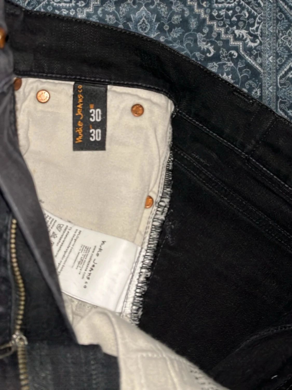  Nudie jeans lean dean jeans med stretch. - 2