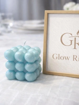 Allahjärtansdag present - Ett vackert handgjort ljus från Glow Ritual – en perfekt detalj för en kärleksfull och mysig stun