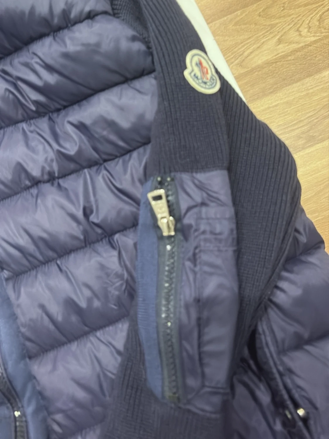 Mörkblå dunväst från Moncler - 2