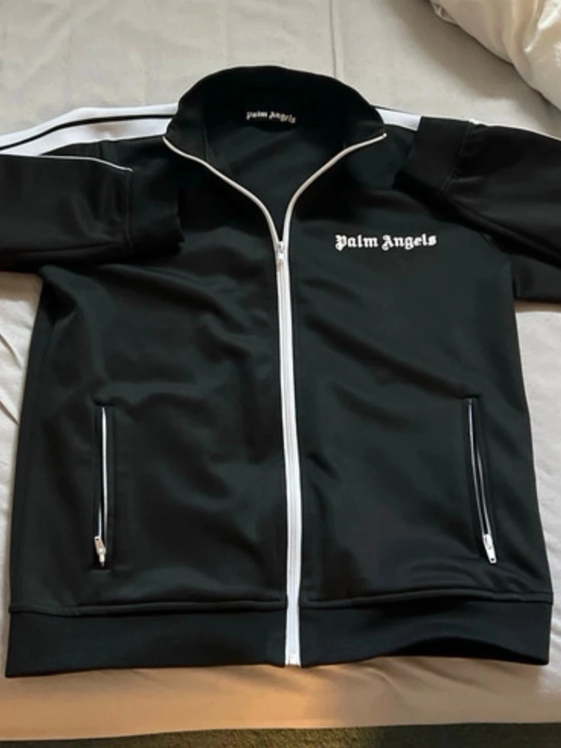 Svart track jacket från Palm Angels