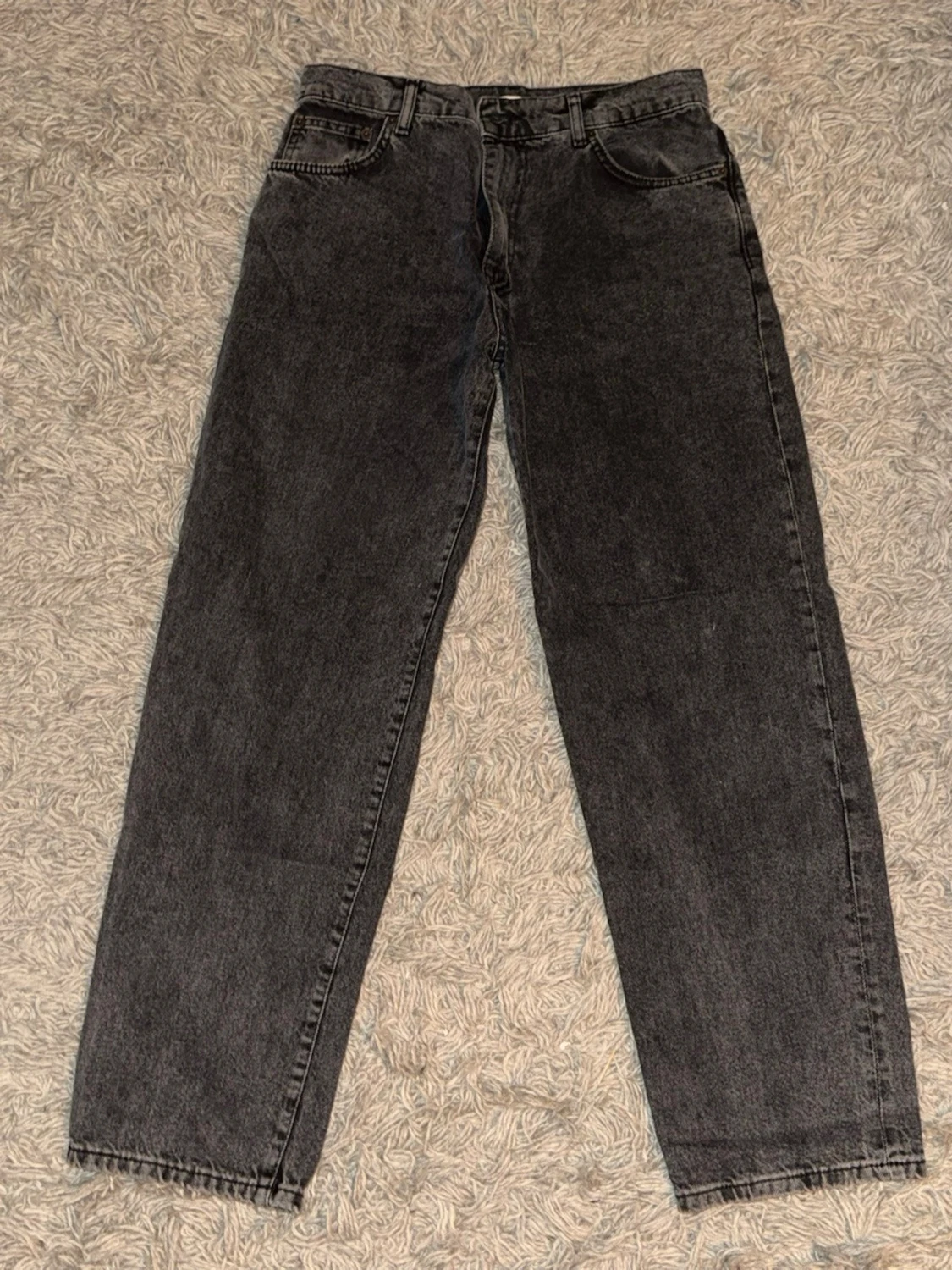 Svarta Woodbird jeans  - 1