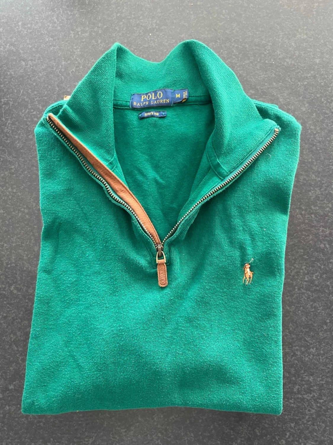 Grön halvzip från Polo Ralph Lauren
