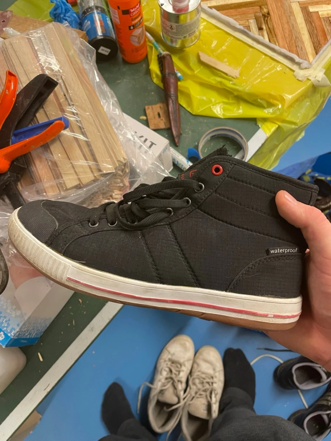 Svarta Firetrap sneakers med snörning - 3