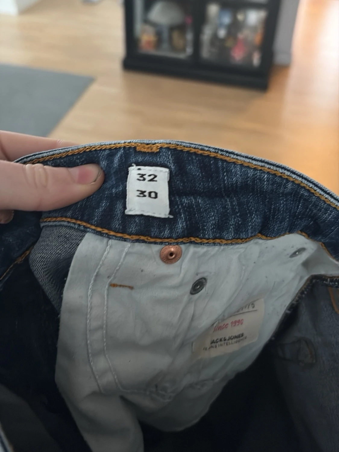 Blå jeans från jack and jones - 4