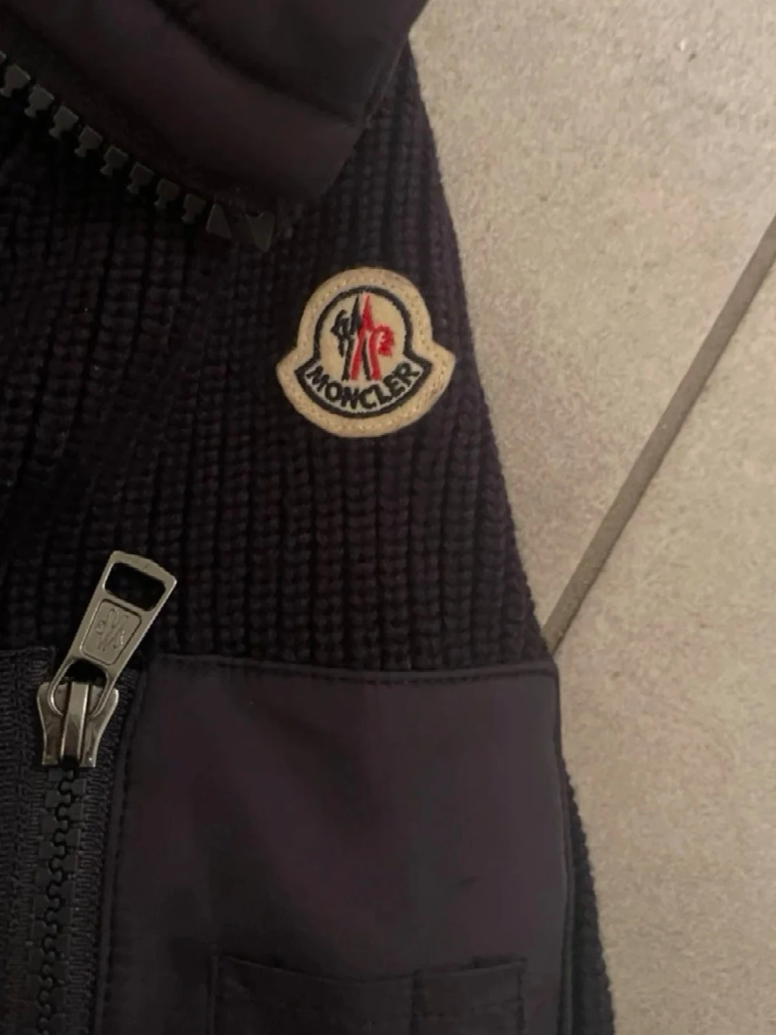 Moncler Cardigan marinblå - 2