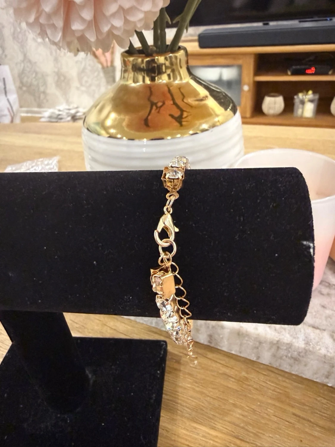 Guld Tennis Armband - 2