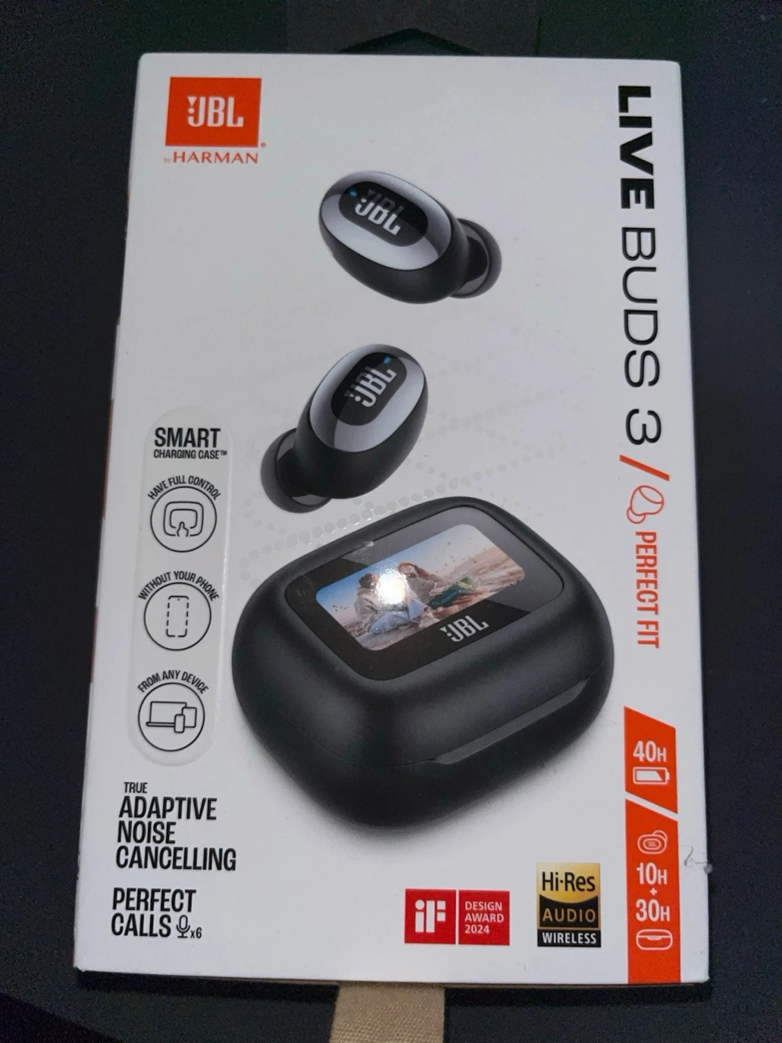 JBL bärbar trådlösa hörlurar med display - 5