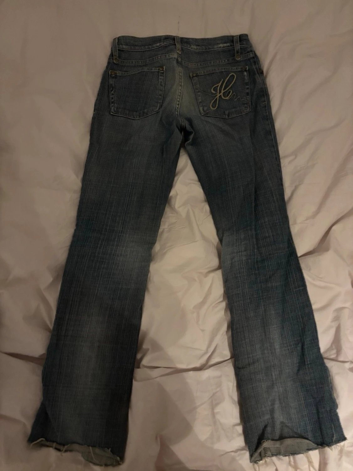 Blå bootcut jeans från Jetlag - 3