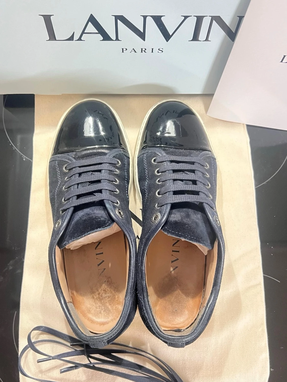 Lanvin mörkblåa  - 3