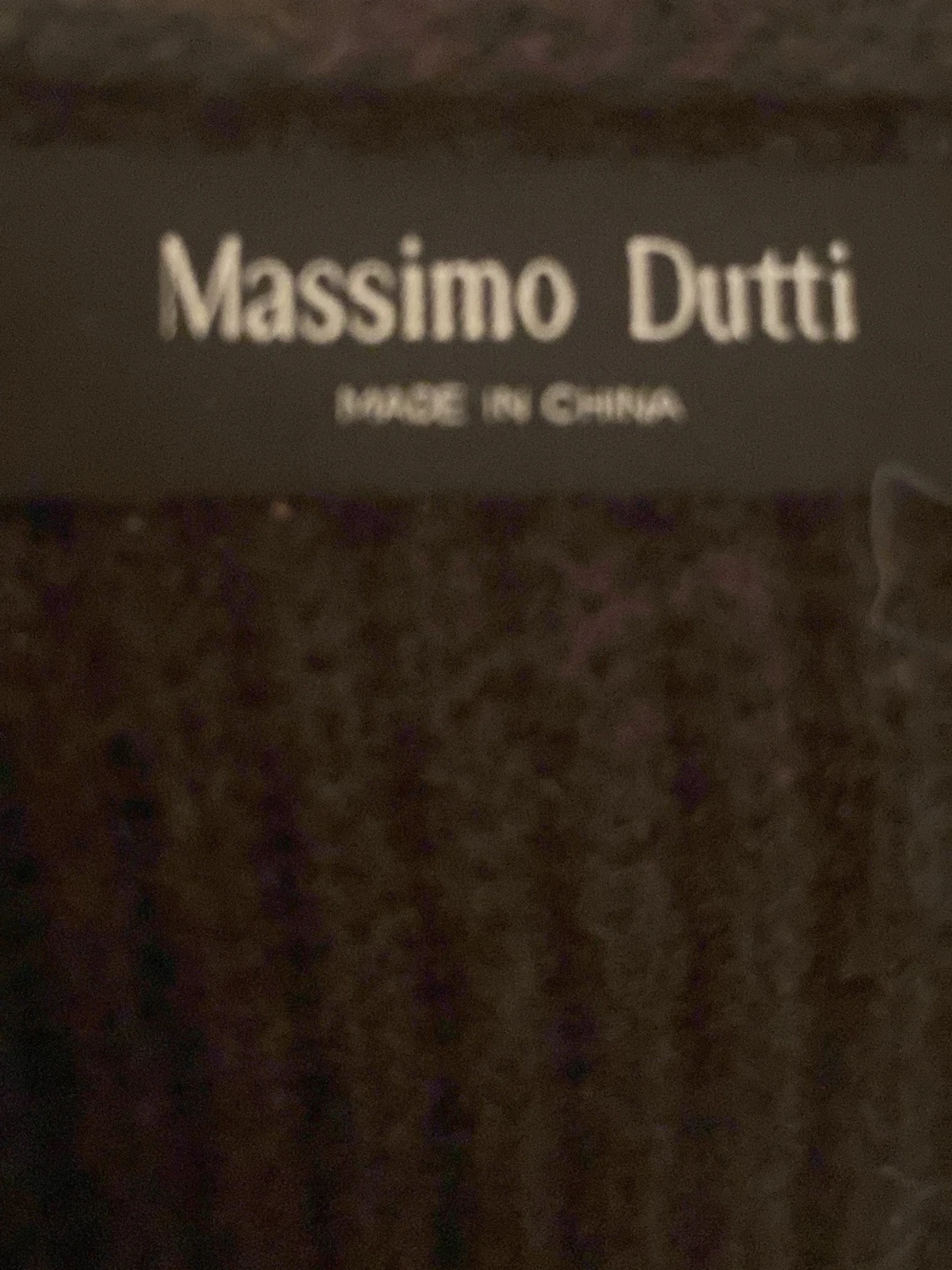 Mörkgrå kofta från Massimo Dutti - 1