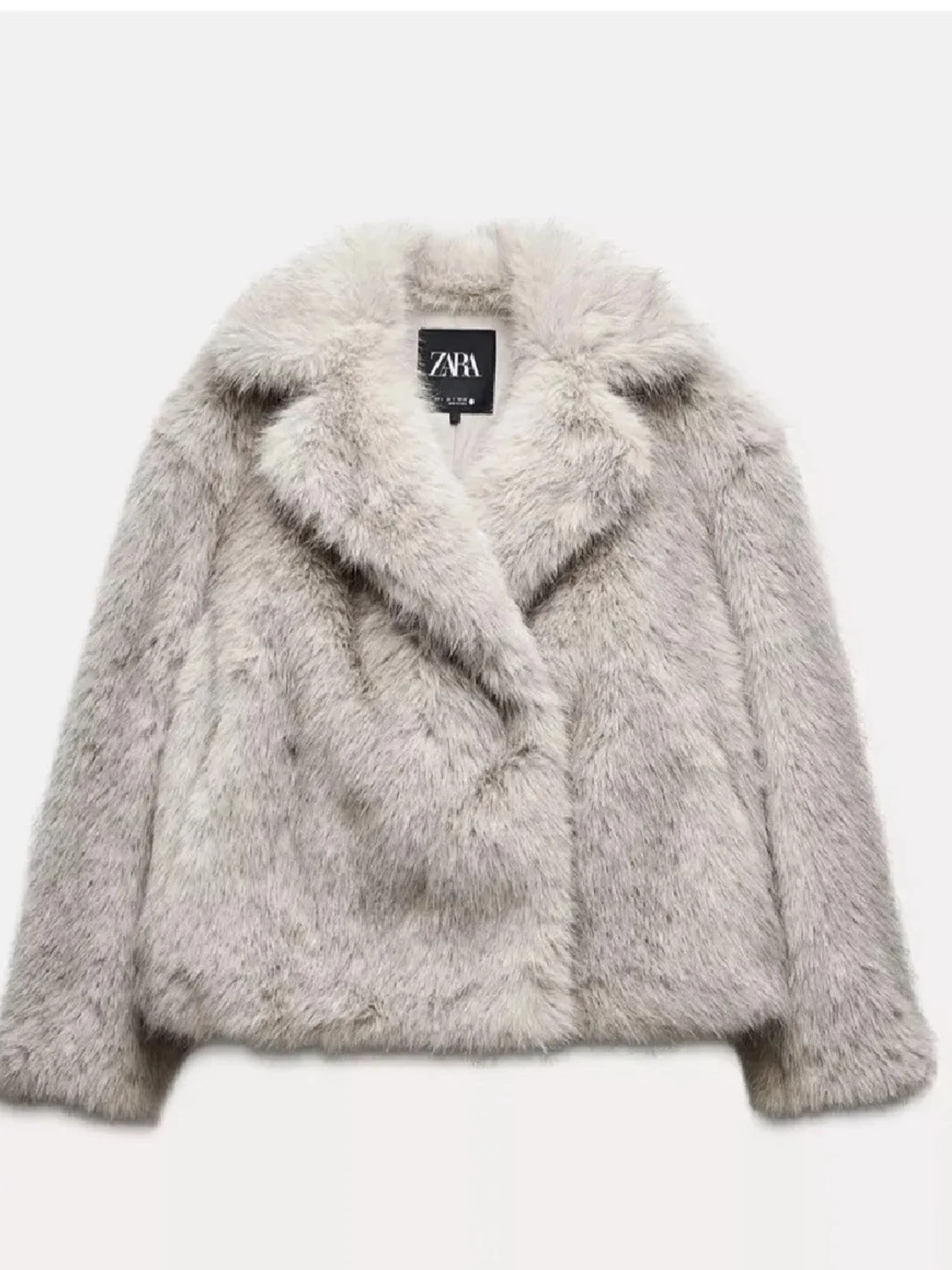 pälsjacka från Zara