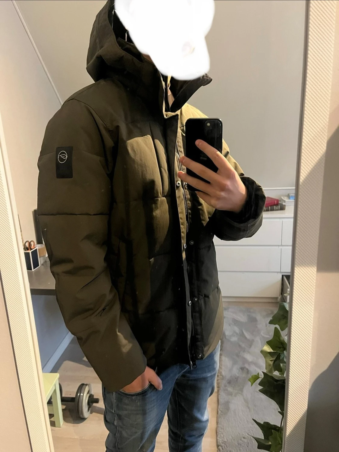 Mörkgrön Vinterjacka - Five Seasons - 1