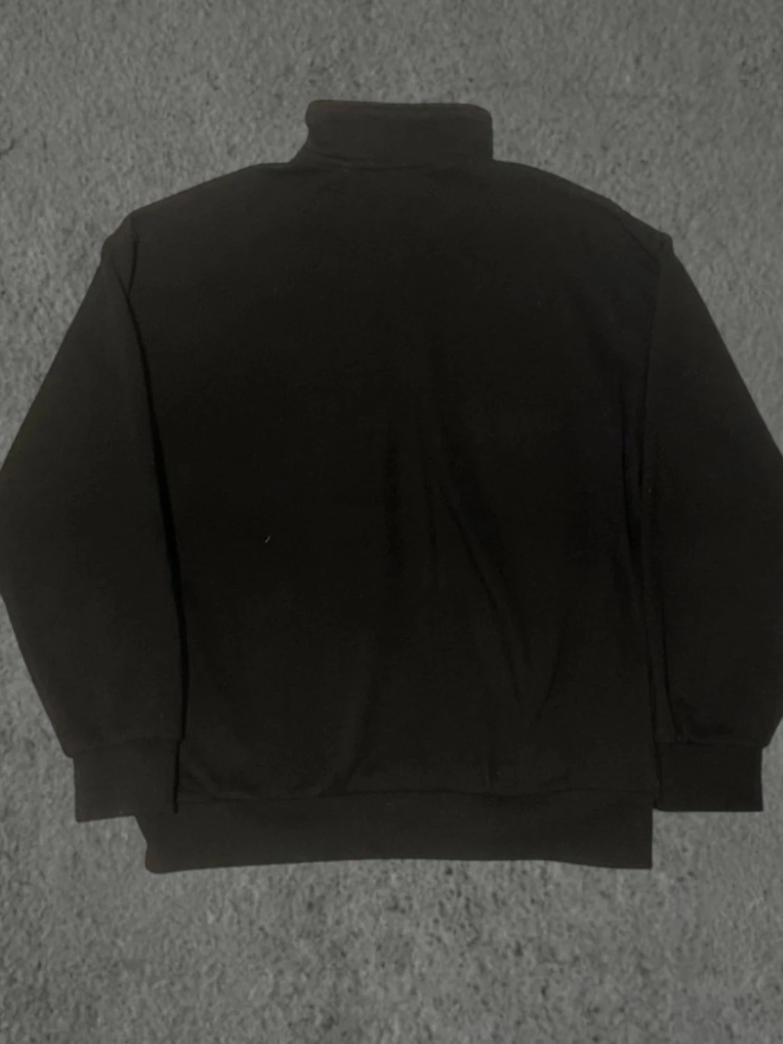 Svart Halvzip - 1