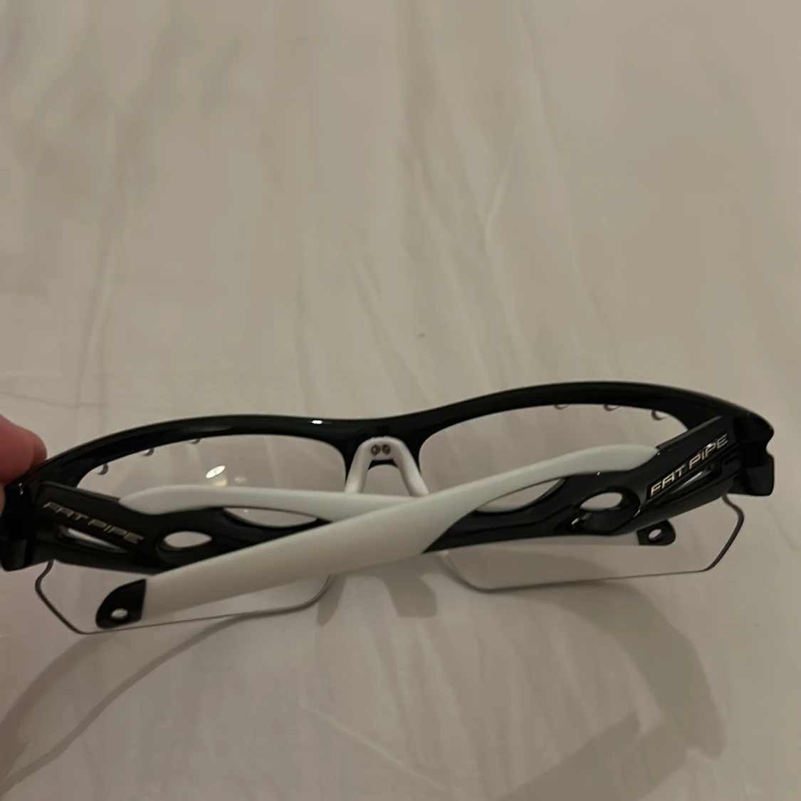 Fat Pipe innebandy glasögon svart/vit - 1