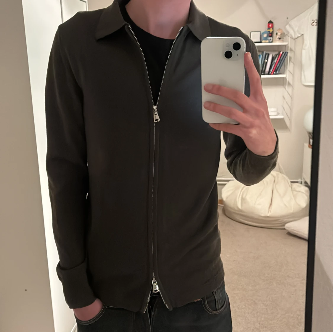 Grön fullzip från j.lindeberg - 1