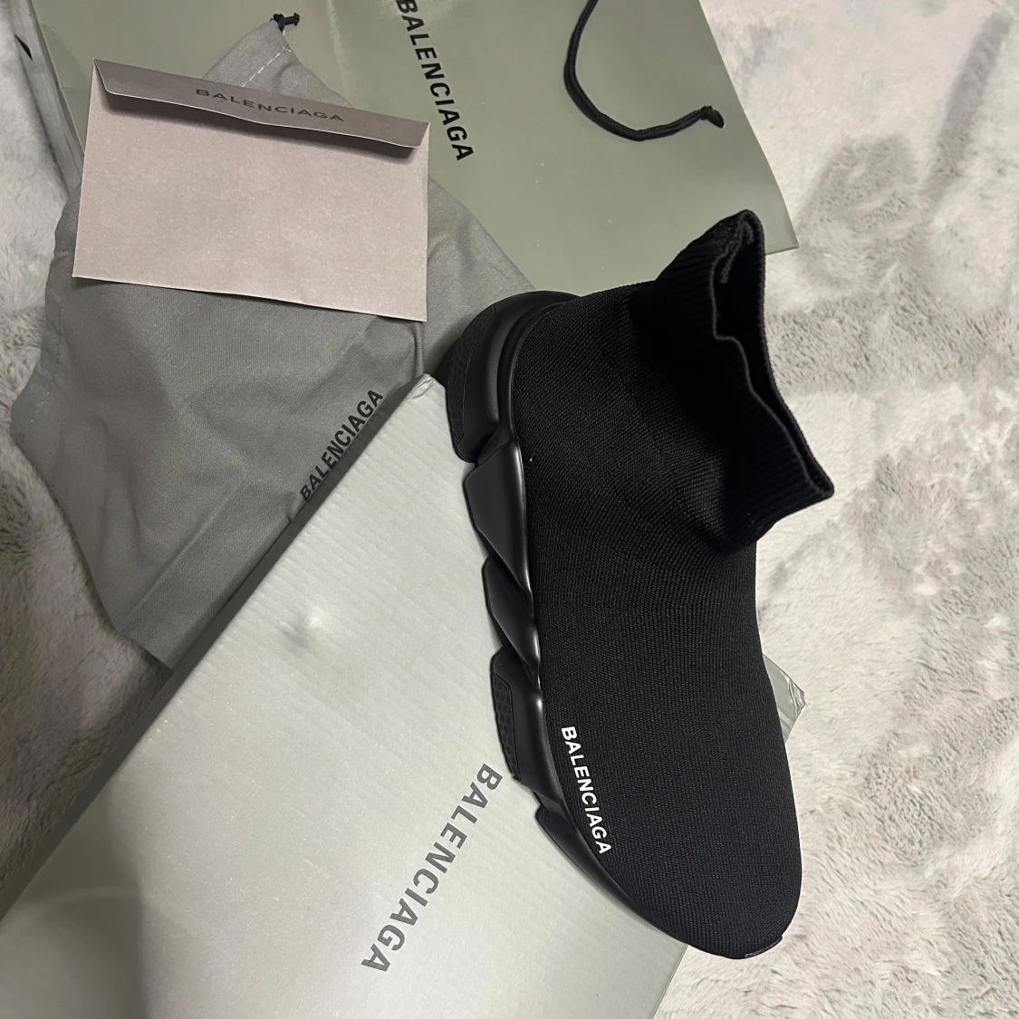 Balenciaga Speed Trainer sneakers svarta - 1
