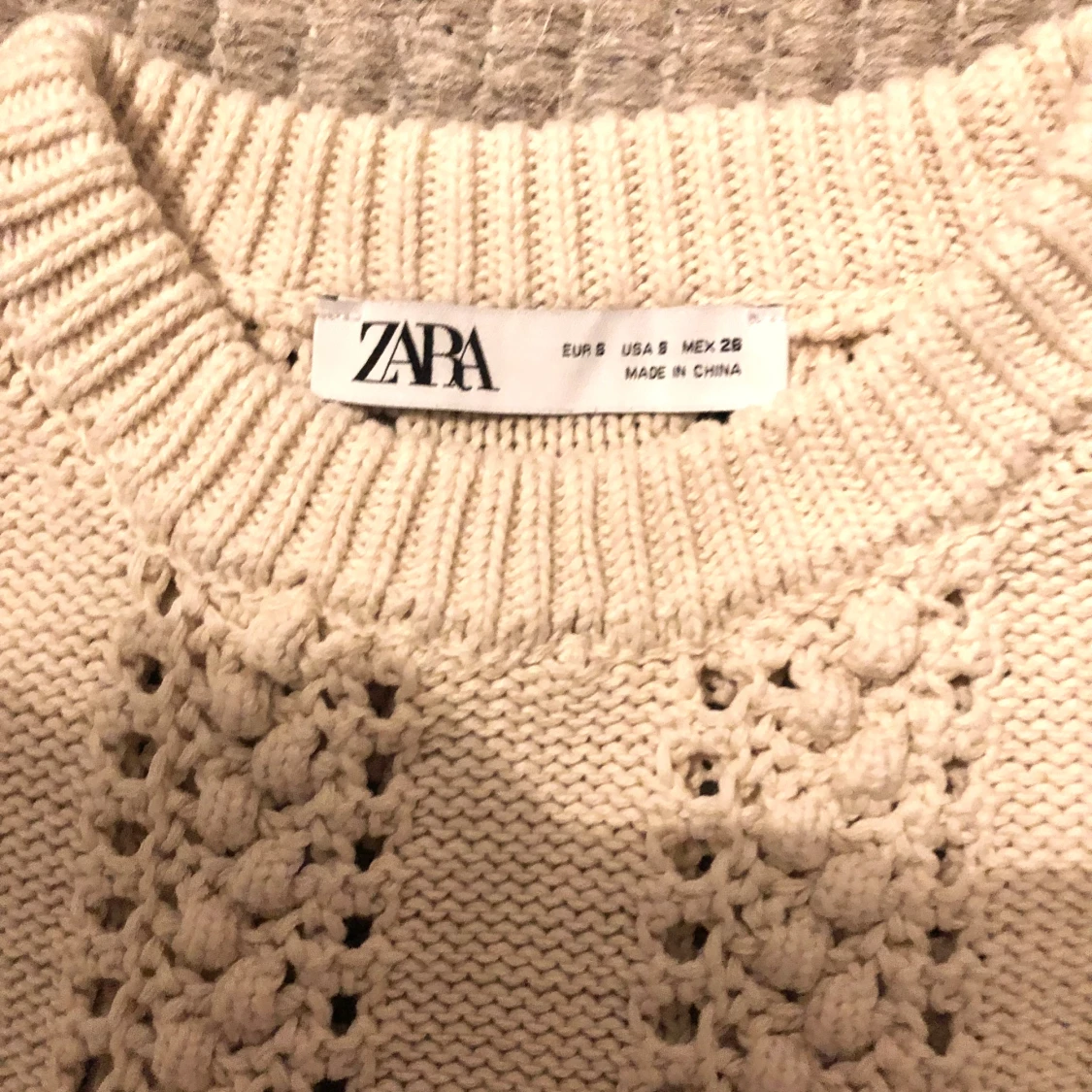 Stickad topp från zara - 2