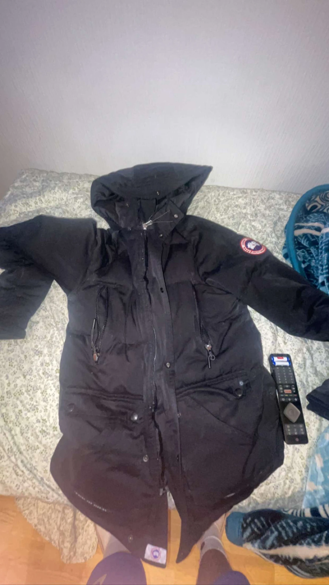Svart dunjacka Canada Goose S - 1