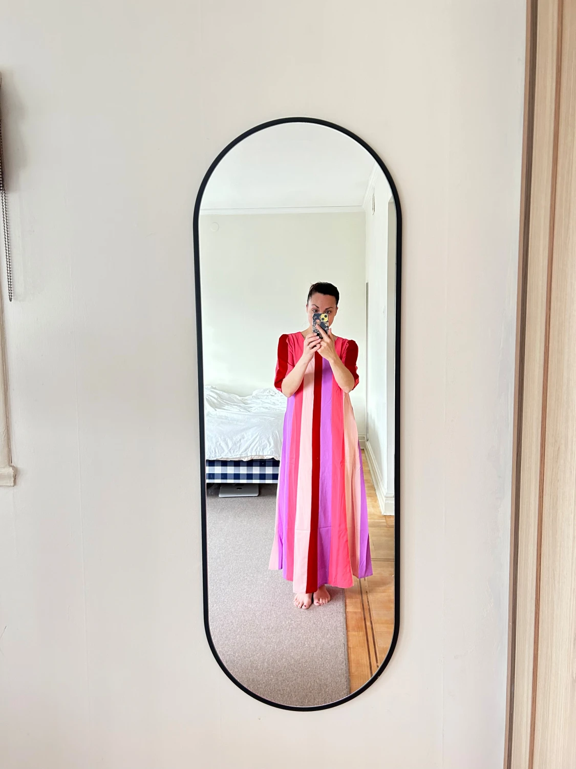 Färgglad långklänning från Nümph - festklänning  - 2