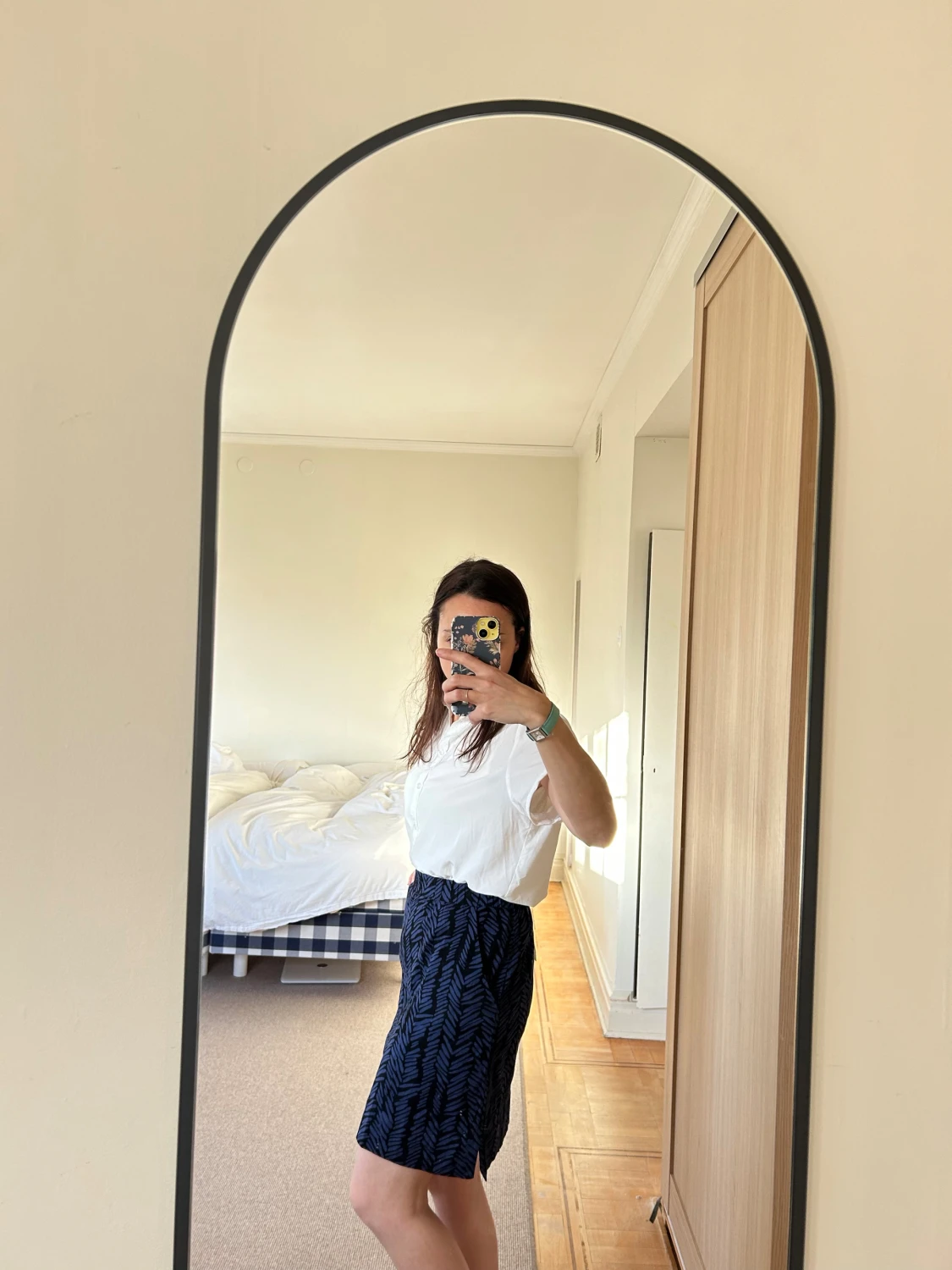 Blåmönstrade shorts från Hofmann - 4