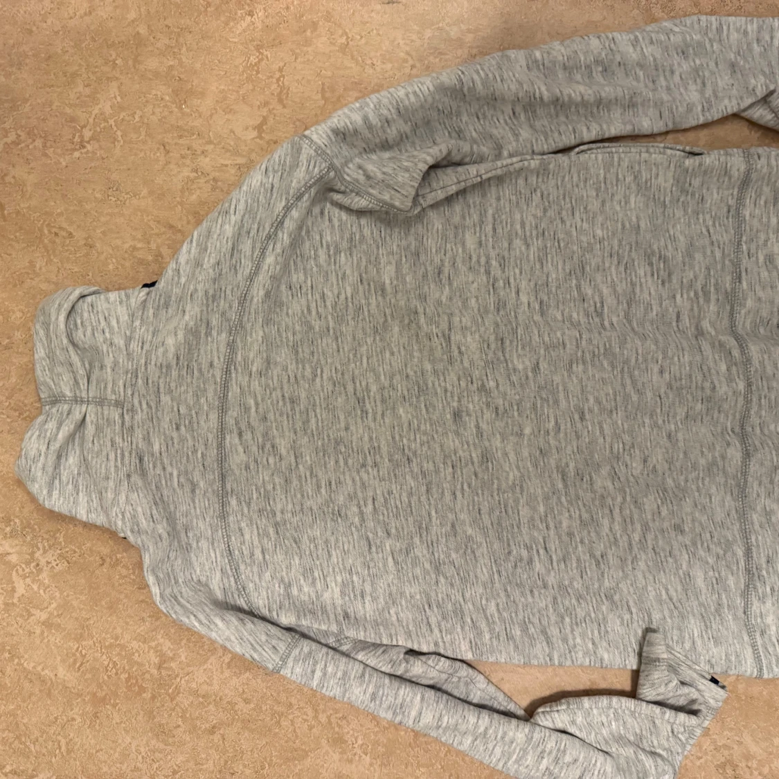 Grå zip hoodie Tommy Hilfiger M - 1