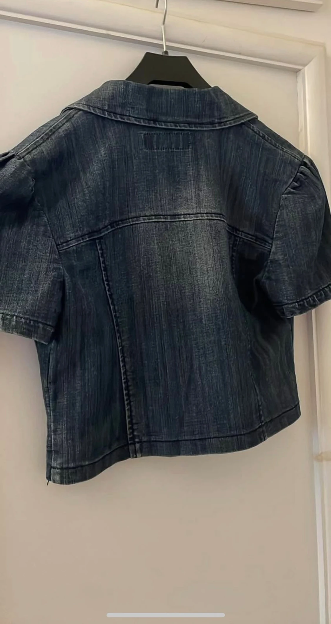 Mörkblå jeansbolero från Evima - 2