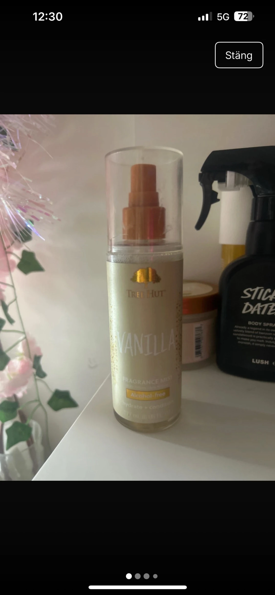Tree Hut Vanilla Fragrance Mist