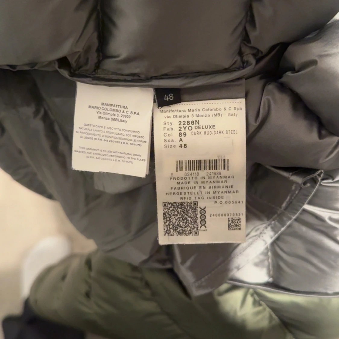 Mörkgrön Colmar jacka  - 3