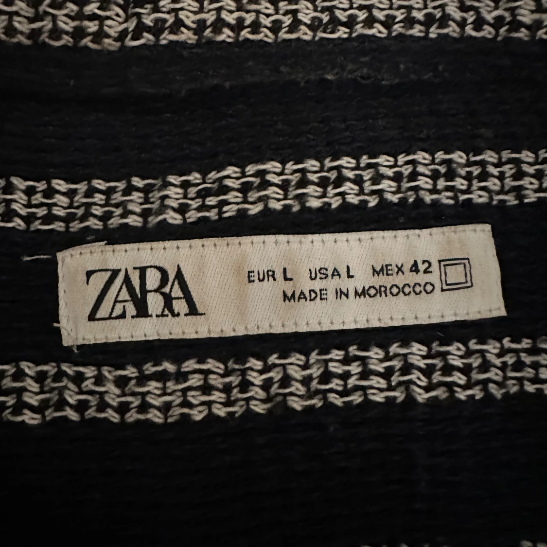 Randig kortärmad skjorta från Zara - 1