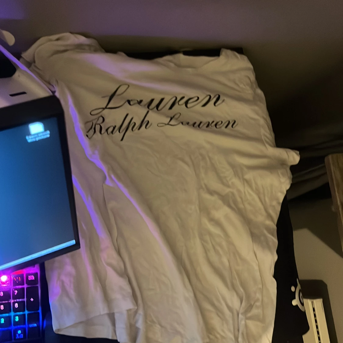 Vit t-shirt från Ralph Lauren