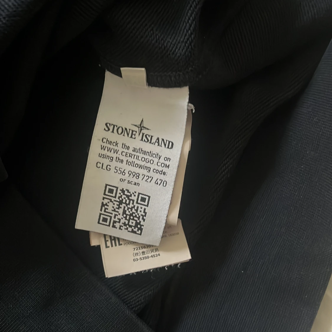 Mörkblå sweatshirt från Stone Island - 2