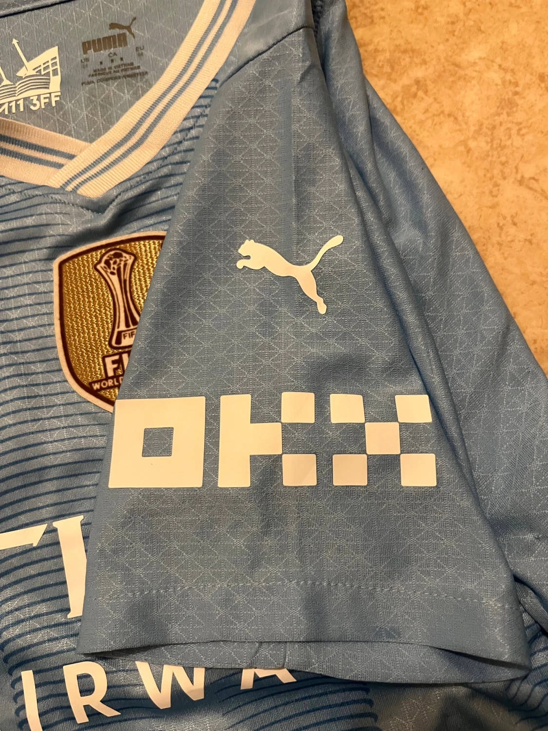 Manchester City matchtröja Puma. Jérémy Doku 11 - 2