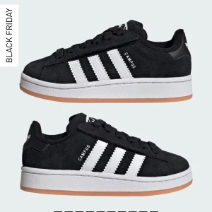 Adidas Campus svarta sneakers - Svarta Adidas Campus sneakers bra skick!